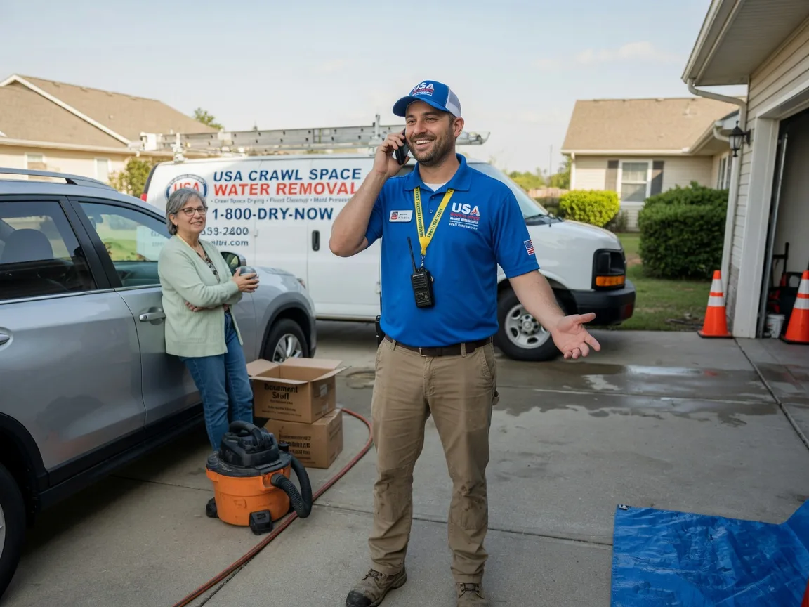 Crawl Space Water Removal Fairchild, WI FAQs